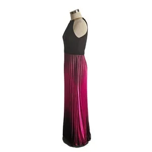 Xscape Dresses Xscape By Joanna Chen Fuschia Black Long